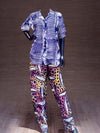 FUMNAYA Adire Pant Set