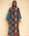 ANKARA Hoodie Kaftan - Long