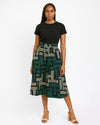 TUMINI ANKARA FLARED SKIRT