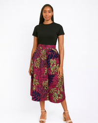 TUMINI ANKARA FLARED SKIRT