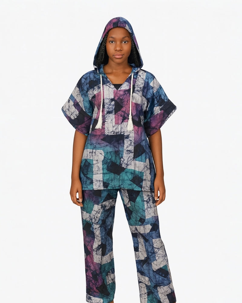 TORERA Hoodie Top & Pant Set