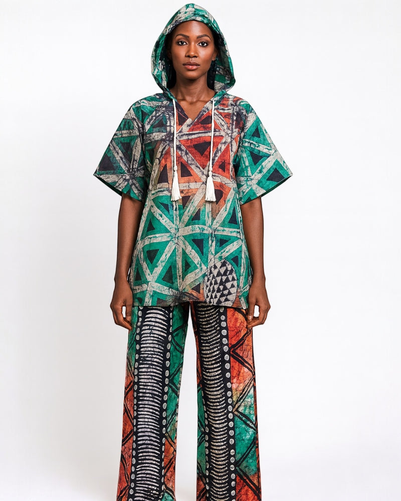 TORERA Hoodie Top & Pant Set