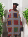 KAFTAN Silk & Chiffon SHIFT Dress