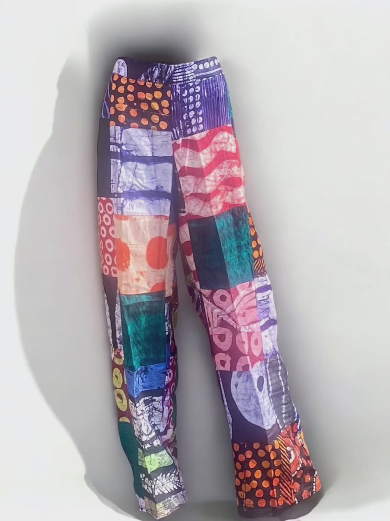 AYOMIDE Adire Patch Pants