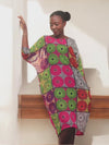 KAFTAN Silk & Chiffon SHIFT Dress