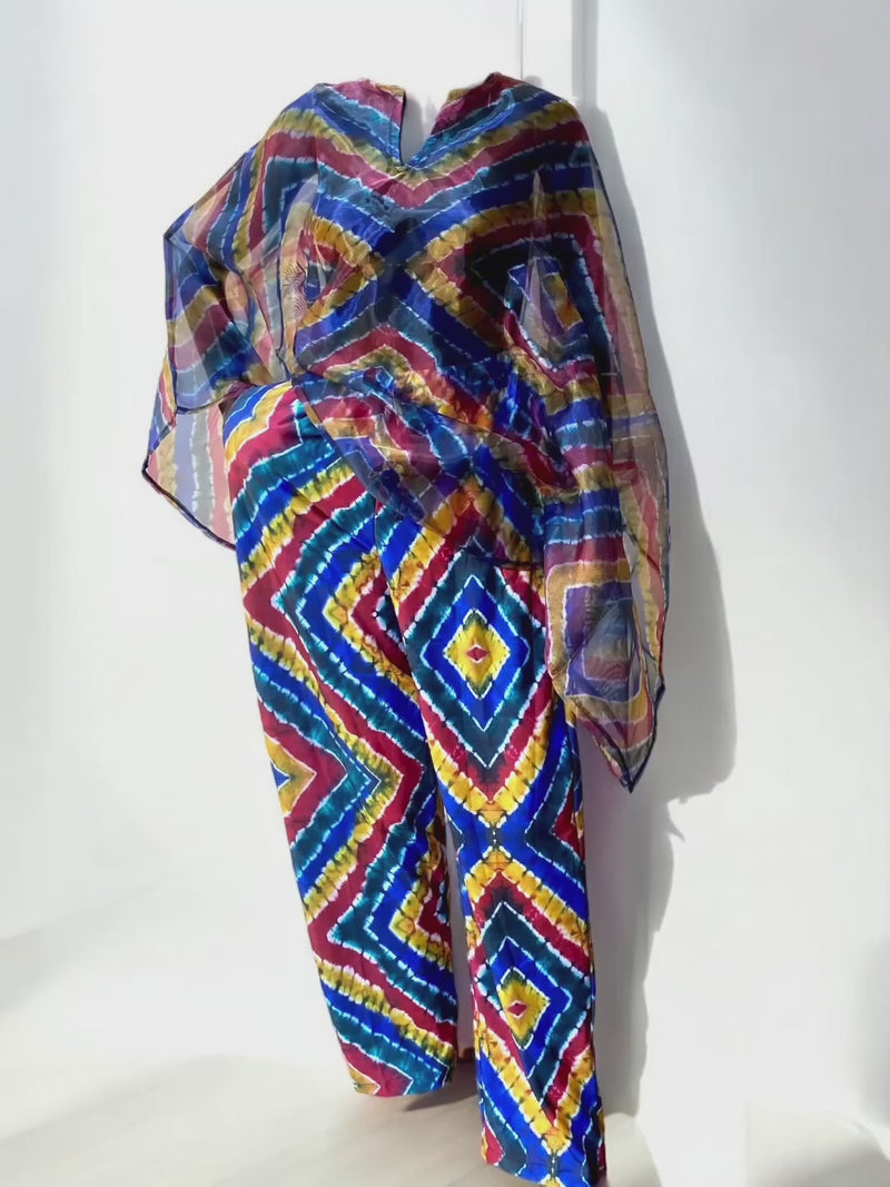 OYINKAN JERSEY ADIRE PANT SET