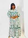 FANNY Adire Caribbean Dress